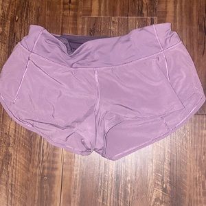 Lululemon purple shorts